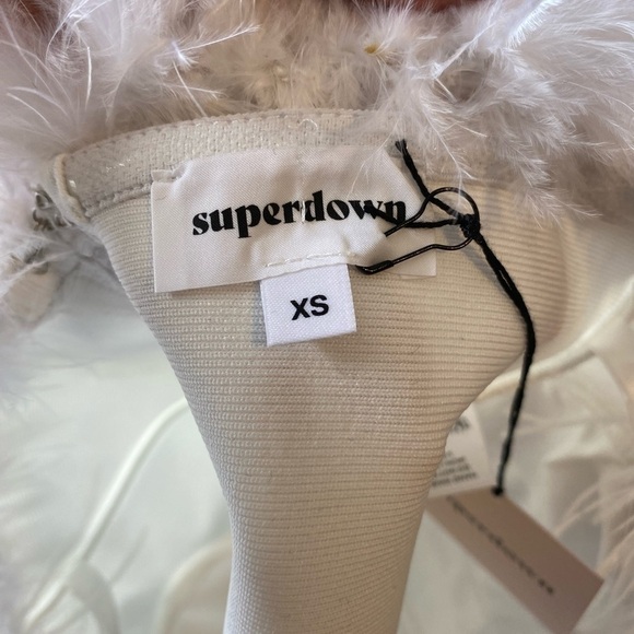 NWT Superdown Ramona Bustier Top in White - Picture 6 of 8